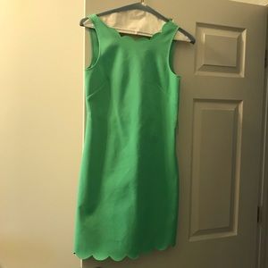 Classic jcrew scallop dress